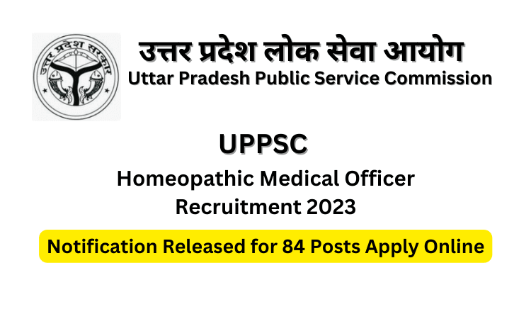 UPPSC Homeopathic Medical Officer Online