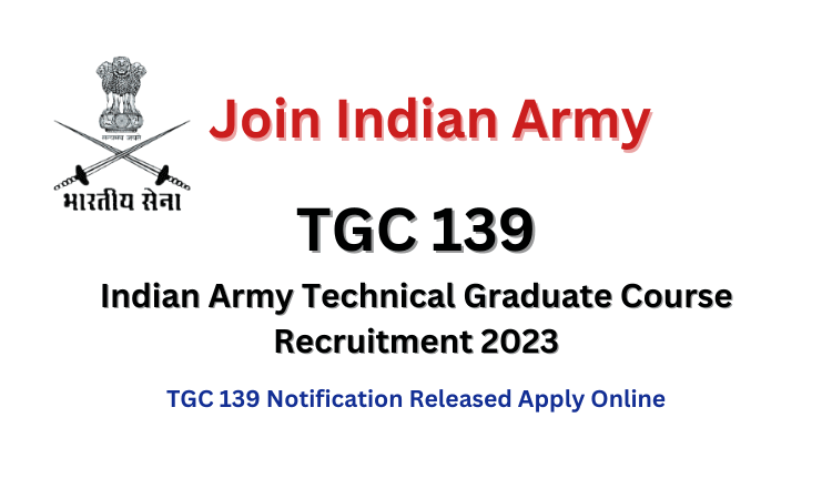 indian army tgc online form 2023