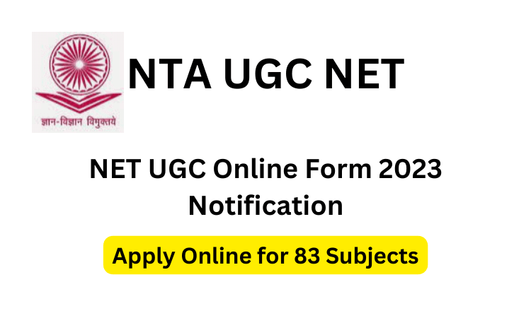 NET UGC Online Form 2023 in hindi