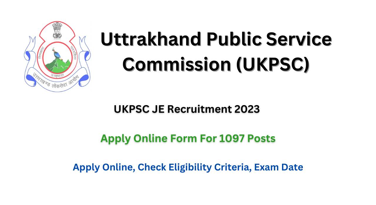Uttrakhand UKPSC JE Recruitment 2023 hindi