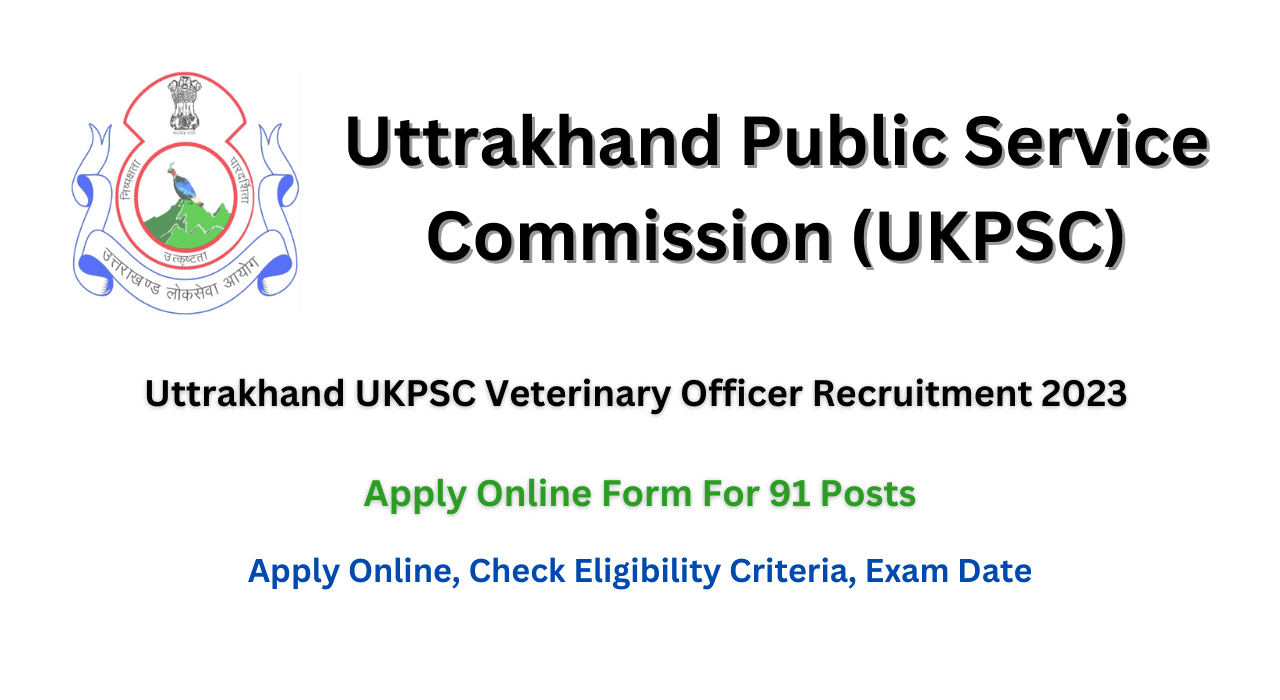 Uttrakhand UKPSC Veterinary Officer Recruitment 2023 hindi