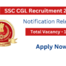 SSC CGL Notification 2024 Hindi